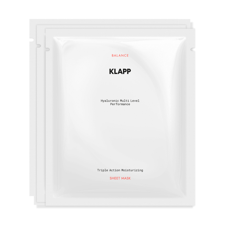 Klapp Triple Action Moisturizing Sheet Masker